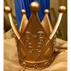 6" Gold or Silver Crown Themed Prince Princess Cake Topper Centerpiece Decoration